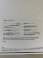 MacBook Pro 15inch corei9 Gray 8L26