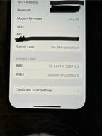 iPhone 14  midnight (edited color) with Otterbox case and charger UNLOCKED 9K71