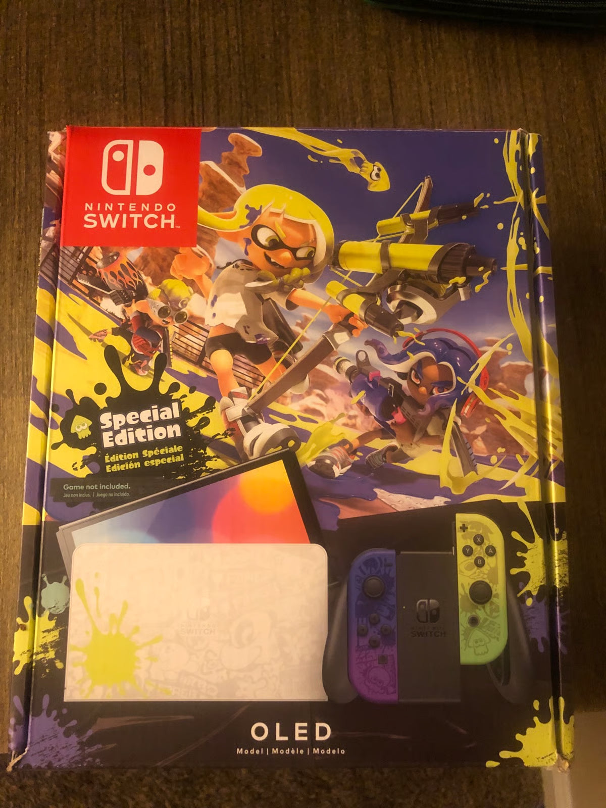 Nintendo Switch OLED : Splatoon 3 Edition 2X96