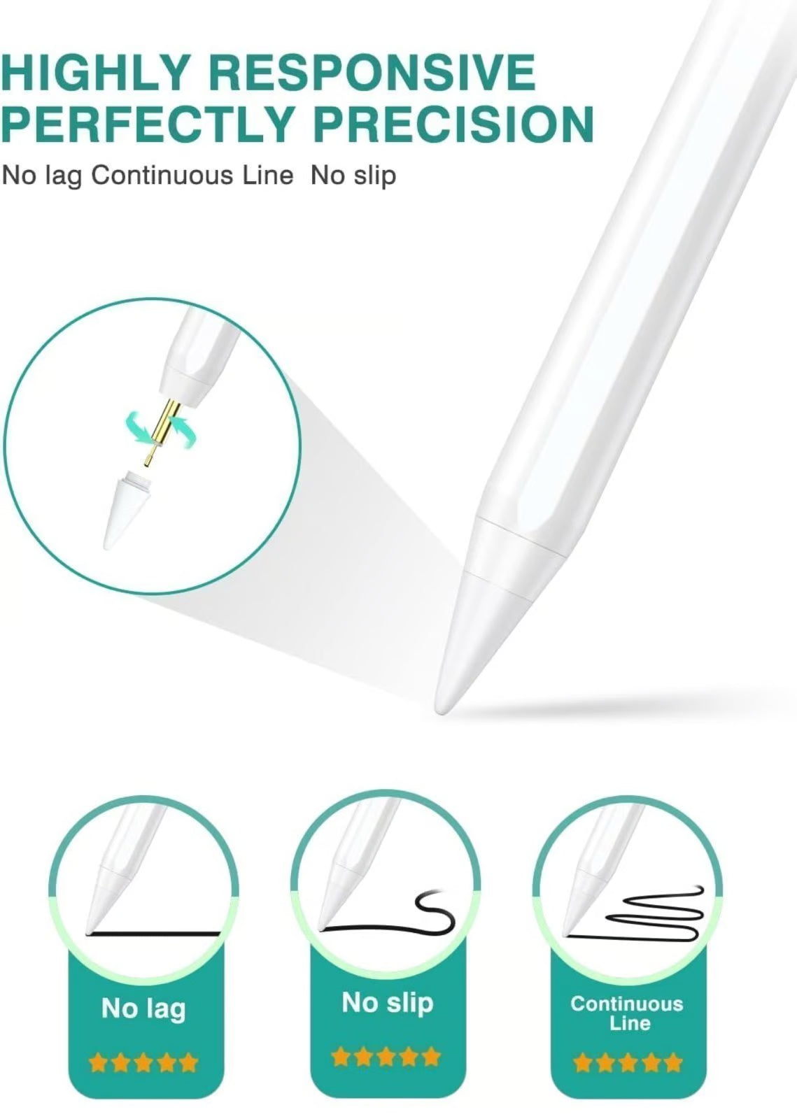 Free Pencil Apple iPad Air 4th Gen 256GB Unlocked 10.9 Sky Blue Wi-Fi & Cellular 6A51