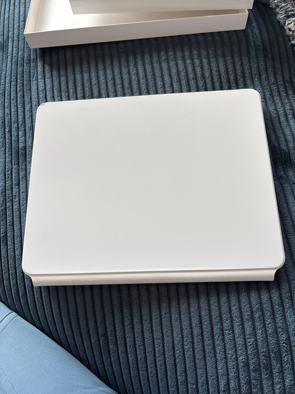 Apple iPad Pro 5th Generation 12.9 inch 256 GB in silver with Magic Keyboard 9F28