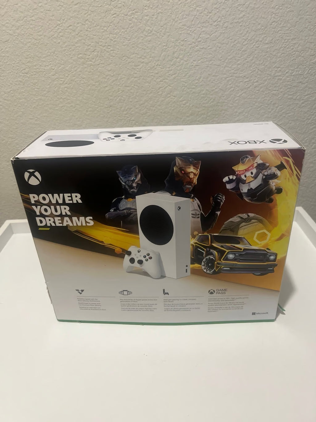 Microsoft Xbox Series S Gilded Hunter Bundle 512GB Game Console White NEW SEALED 9A79