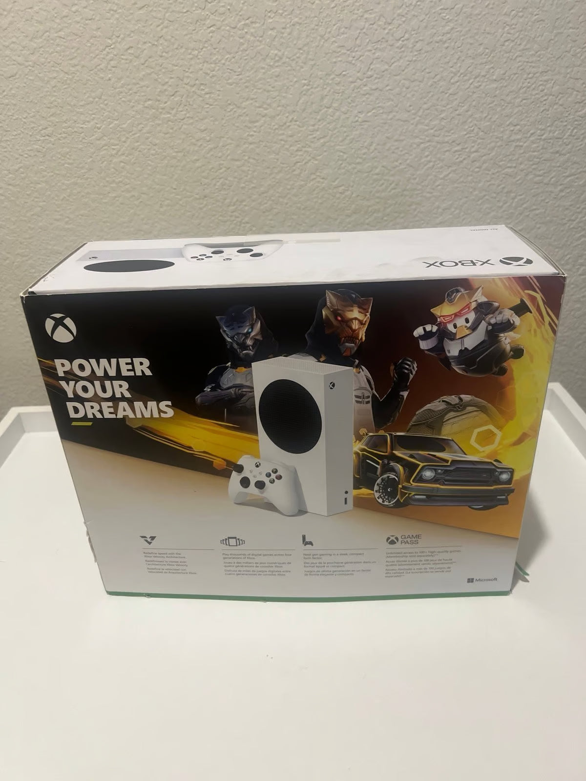 Microsoft Xbox Series S Gilded Hunter Bundle 512GB Game Console White NEW SEALED 9A79