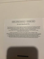 New Apple MacBook Pro 14 M3 chip 8GB Ram 512GB SSD Latest Model 7L26