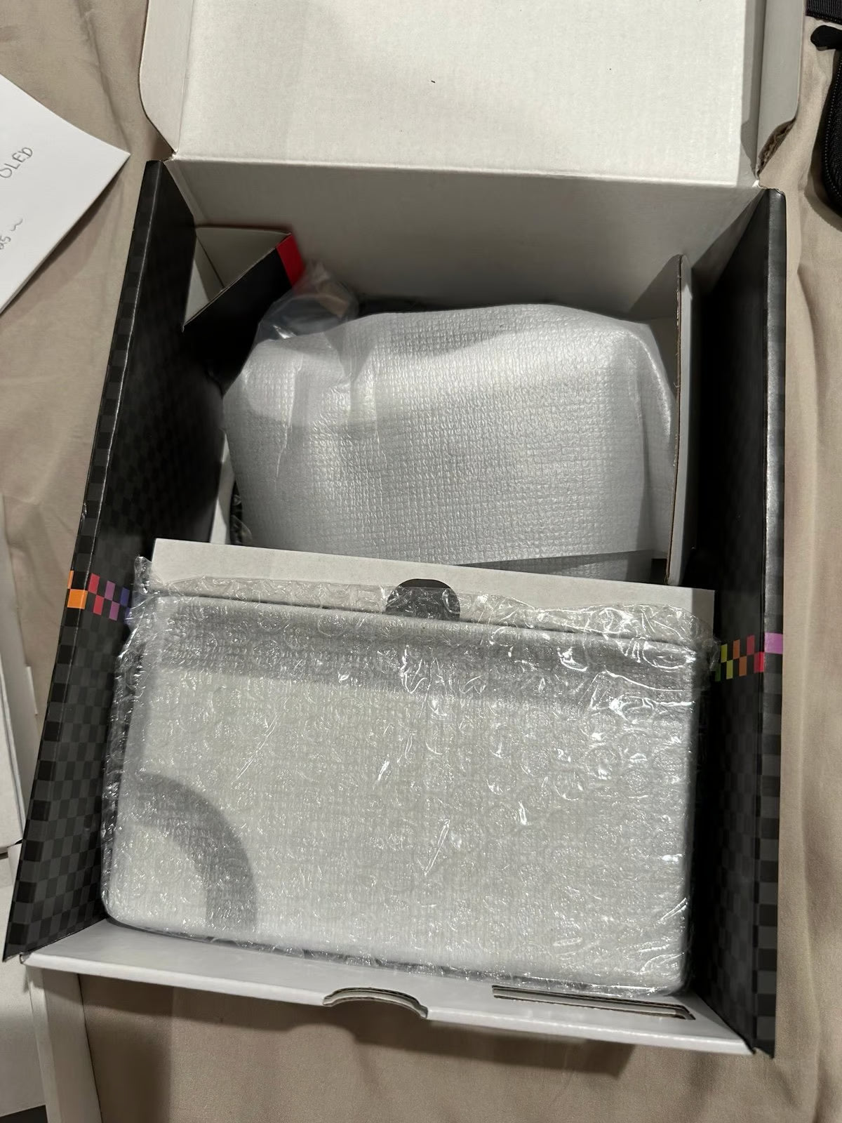 Nintendo Switch OLED White w/ Box 64gb READ! 7Z13