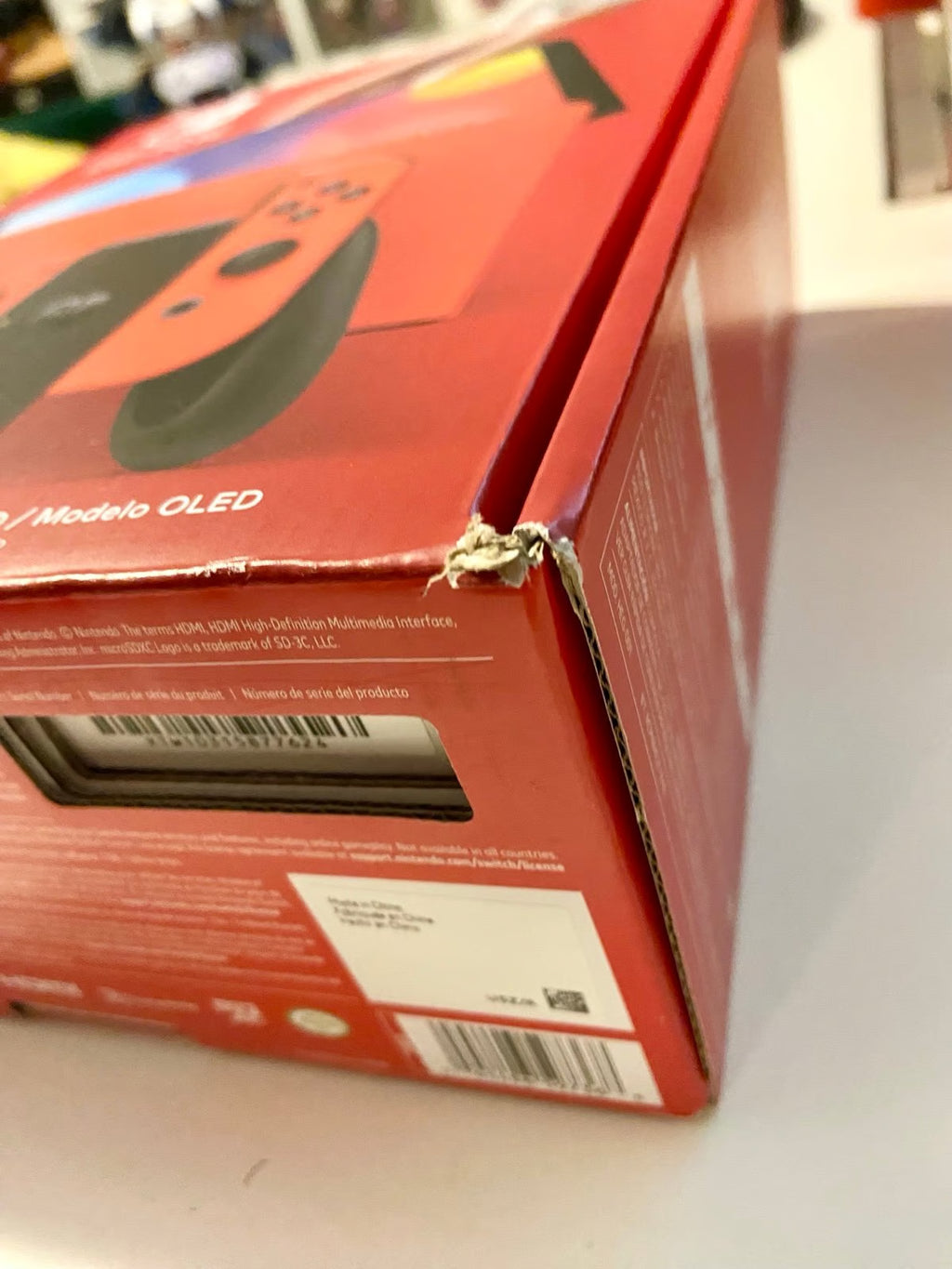 Nintendo Switch OLED Mario Red Edition US version NEW Sealed FREE SHIPPING 9G77