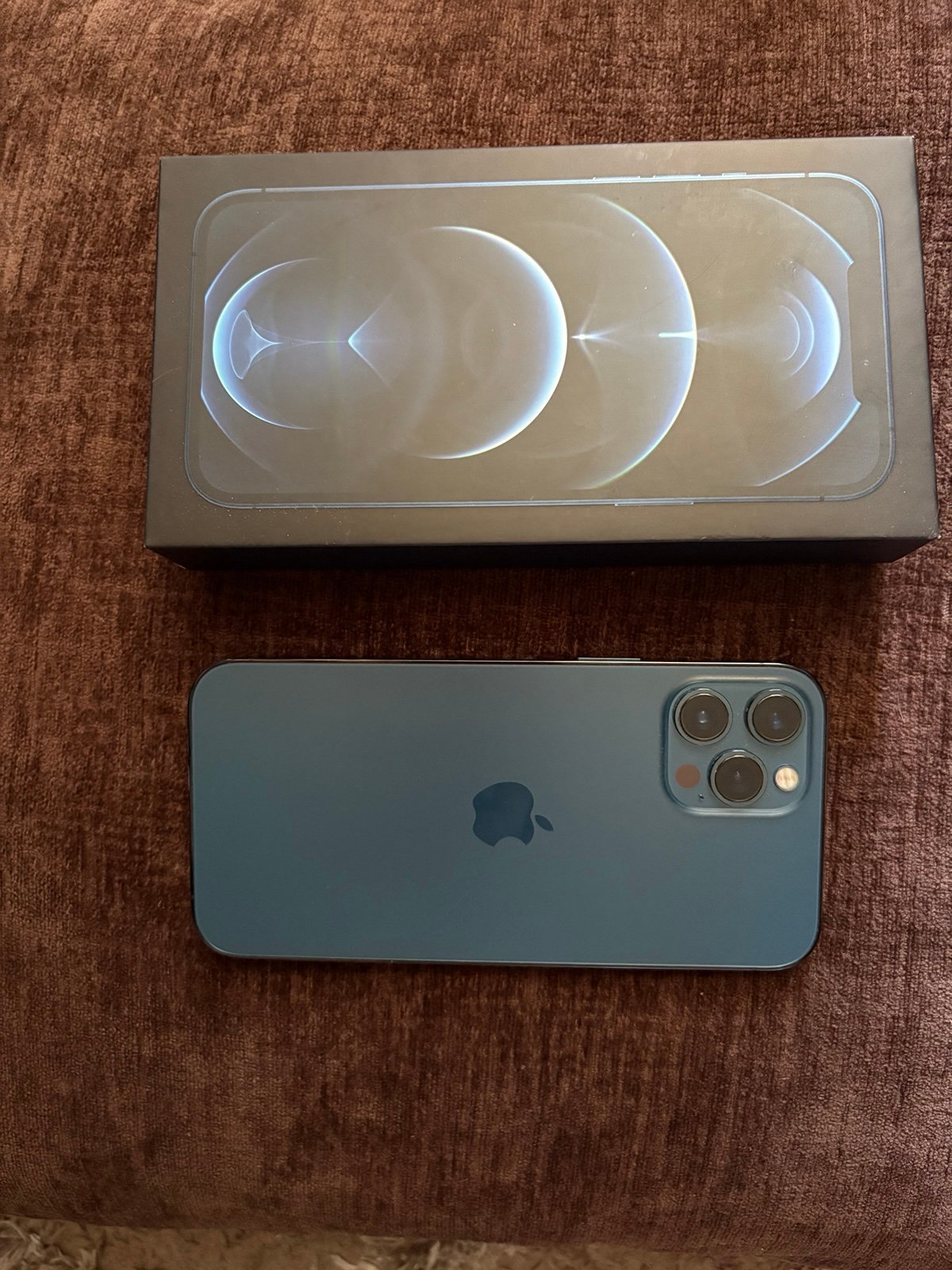 Apple iPhone 12 Pro Max 128 GB in Pacific Blue for Unlocked 5A72