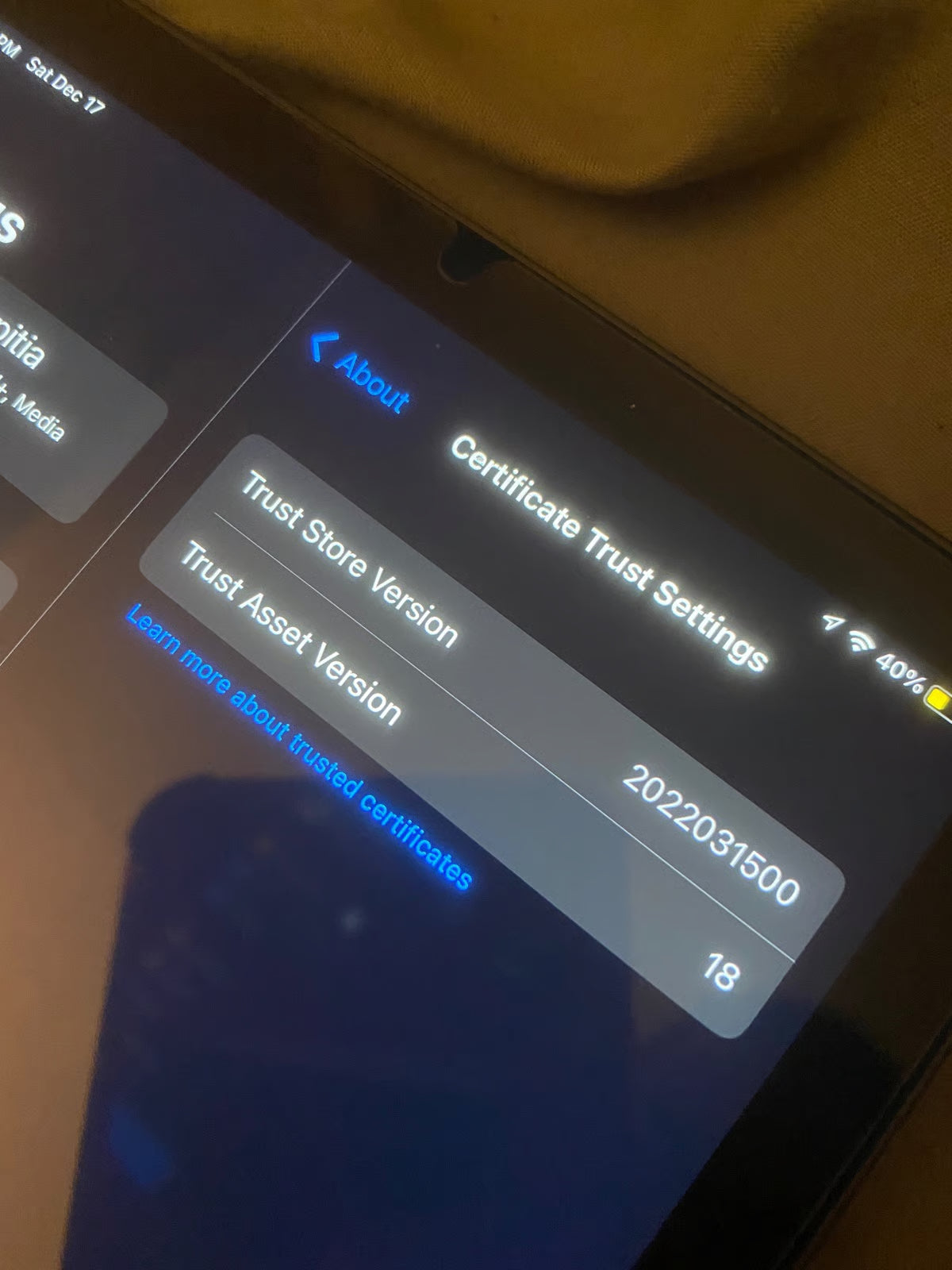 Apple iPad Mini 6th Generation 64 GB in Black 1E68