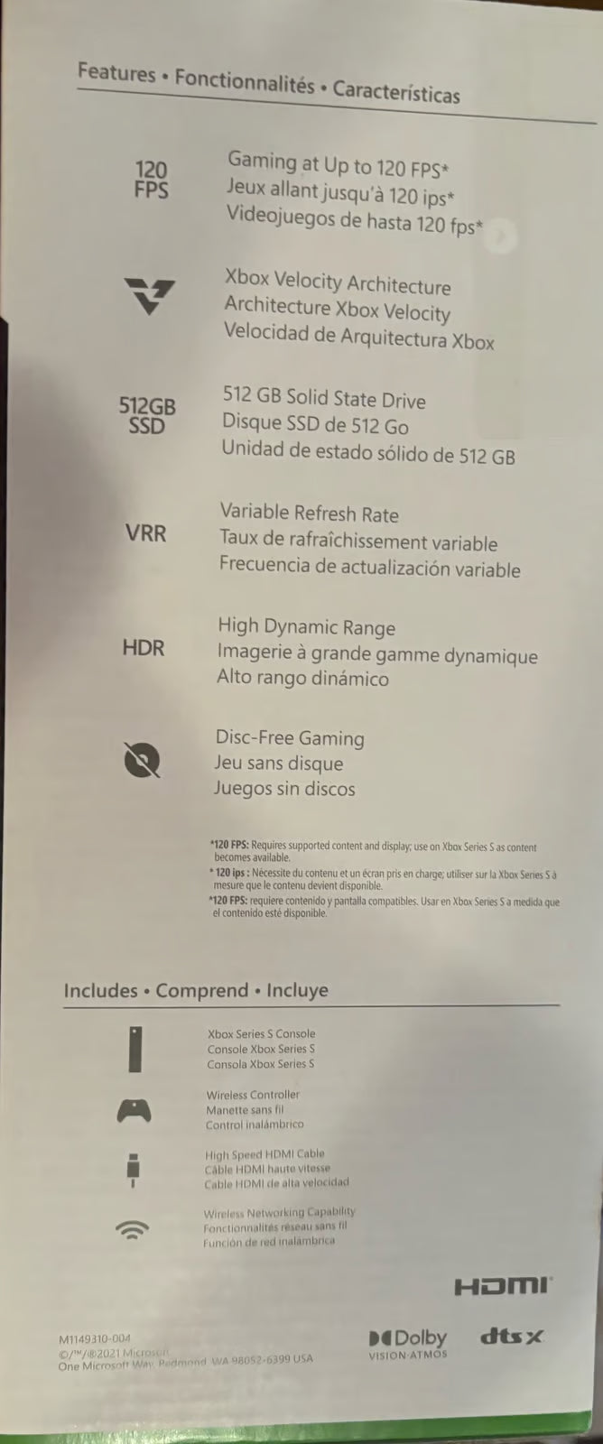 xboxone series s 7P98