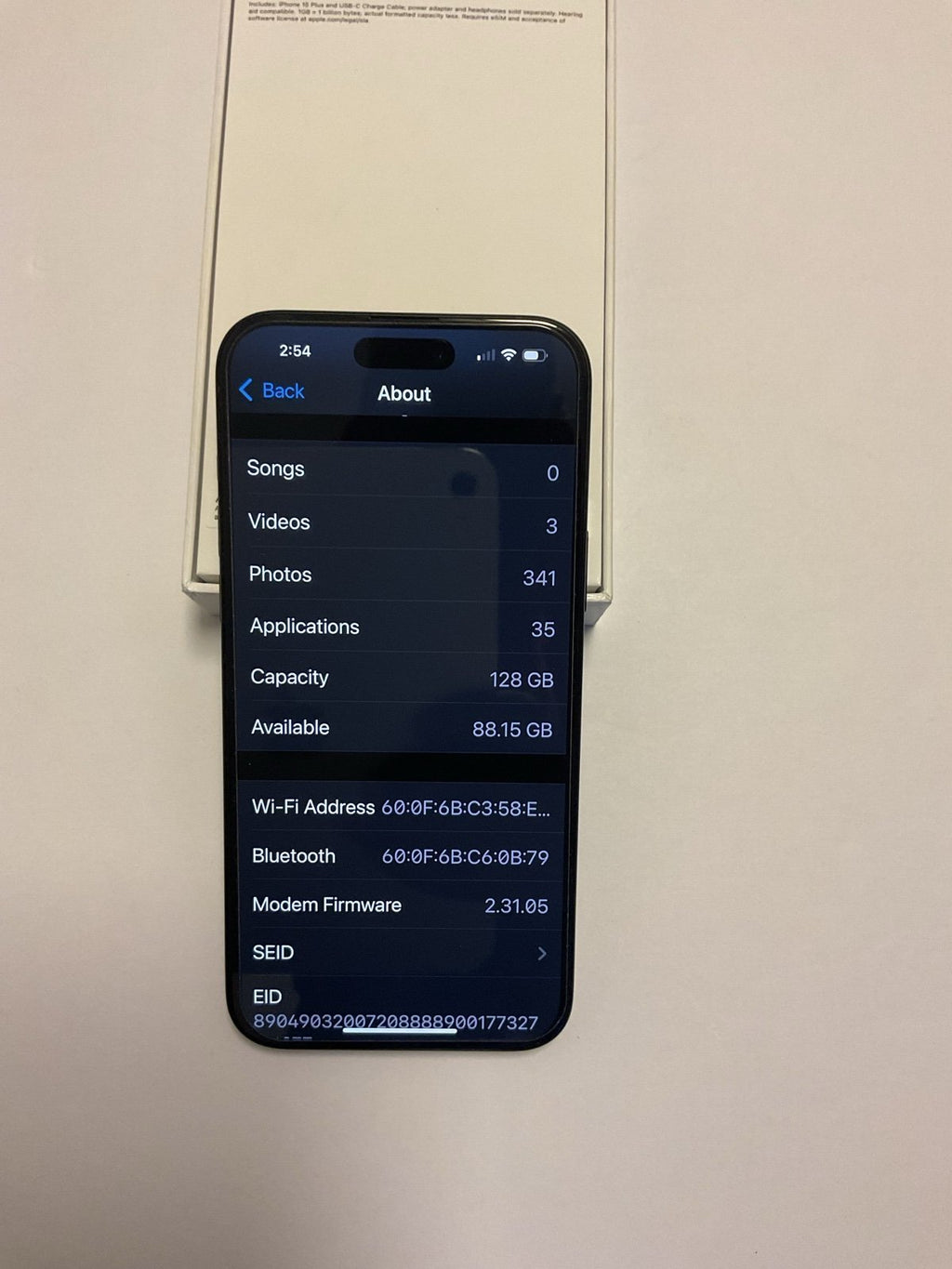 Apple iPhone 15 Plus 128 GB 1U93