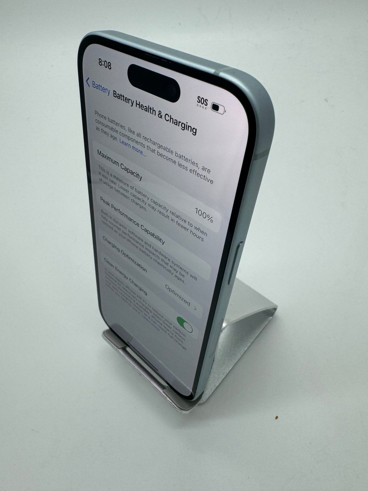 iPhone 15 256GB unlocked blue 8D27