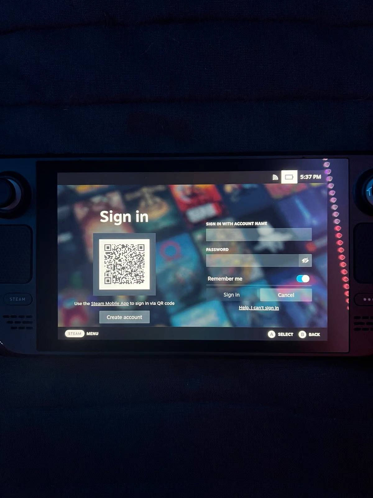 Steam Deck - 512GB Model 3T33