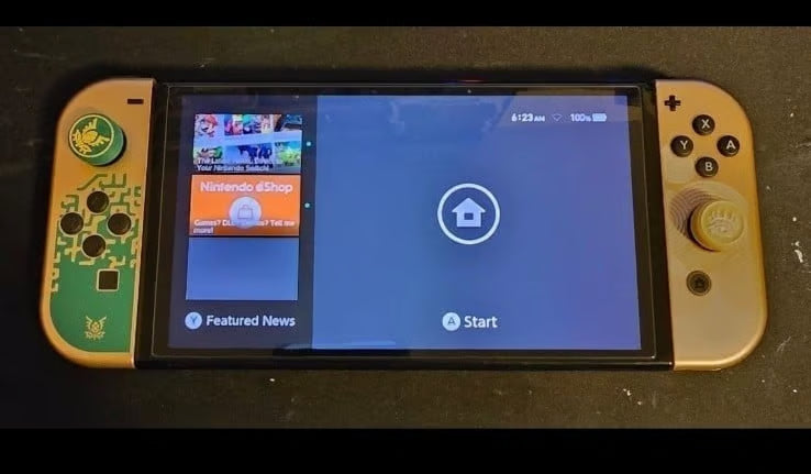 Nintendo Switch 鈥?OLED Model - The Legend of Zelda: Tears of the Kingdom Edition 8R22