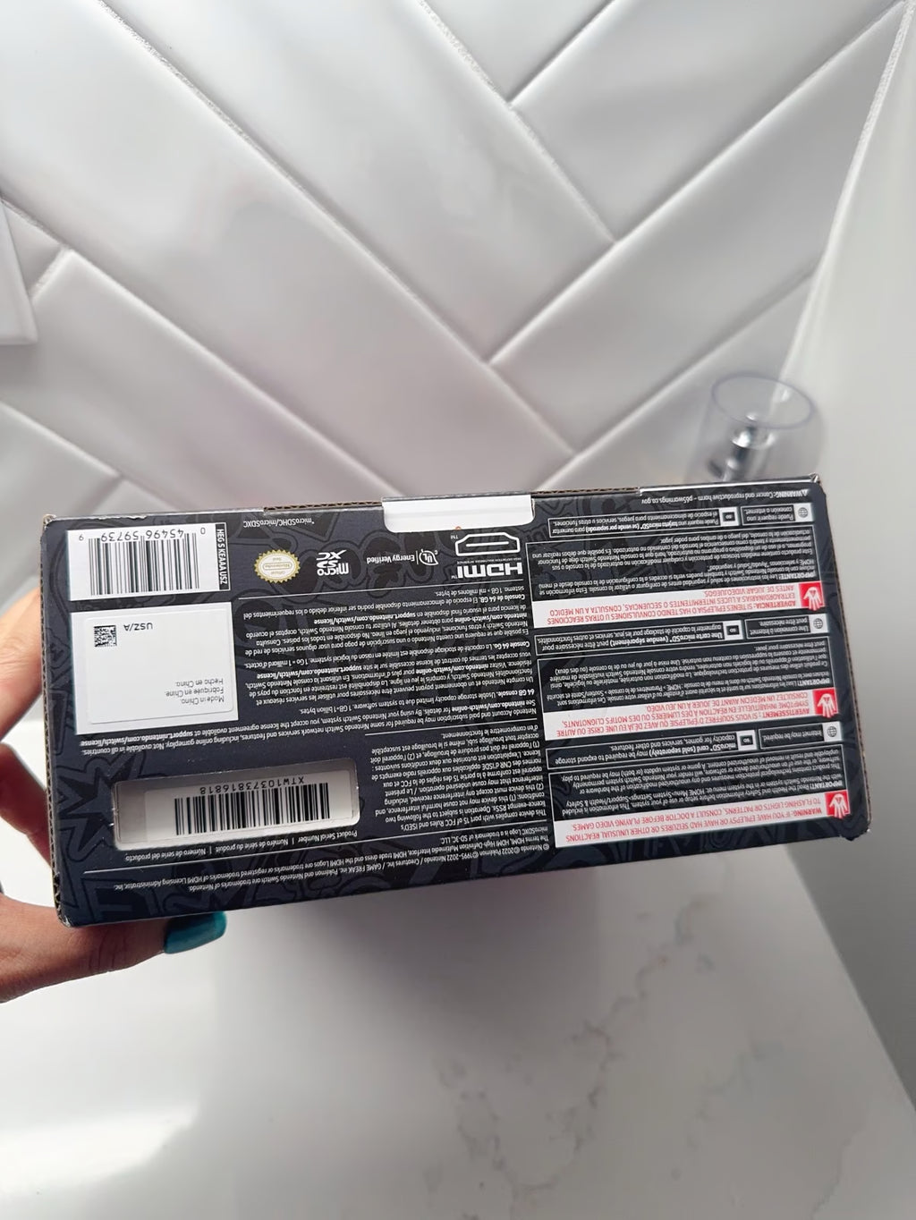 Nintendo Switch 鈥?OLED Model - Pok茅mon Scarlet & Violet Edition Console 1H58