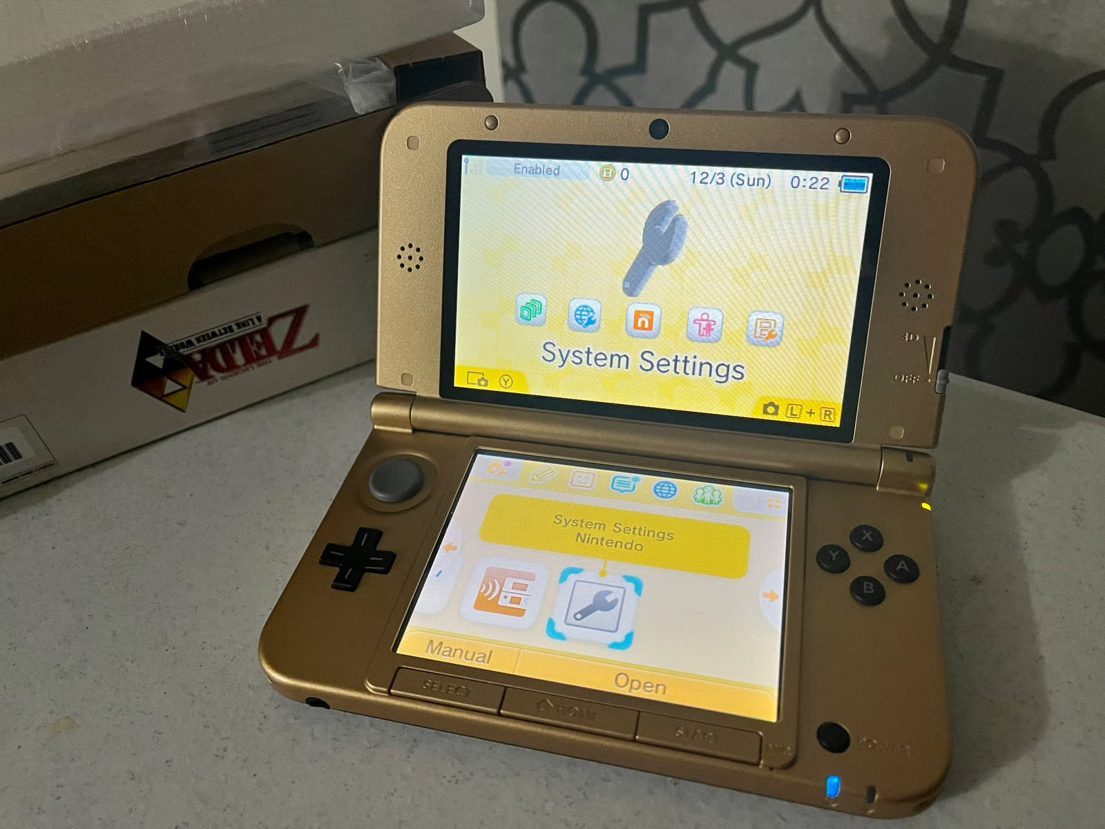 Nintendo 3DS XL The Legend of Zelda edition