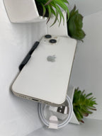 Apple iPhone 13 Mini 128GB Unlocked in White - Any Carrier Flawless 100% Battery 6L36