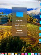 15 inch MacBook Pro 2018 3G59