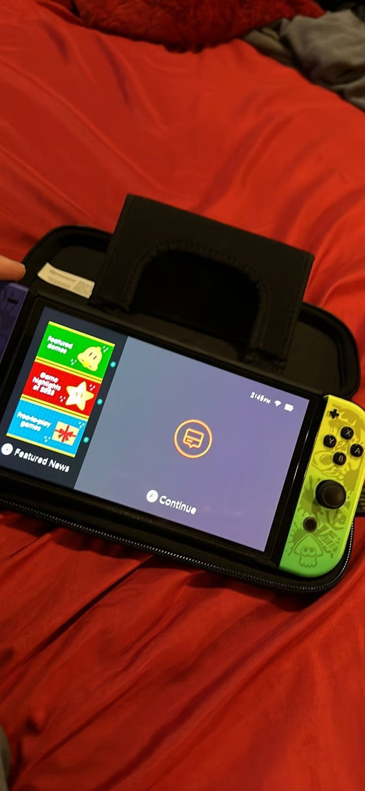 Nintendo switch oled 1B57