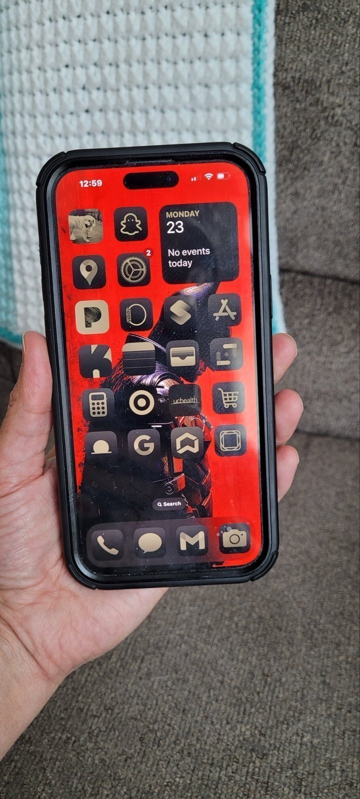 iPhone 15 plus black unlocked 3J63