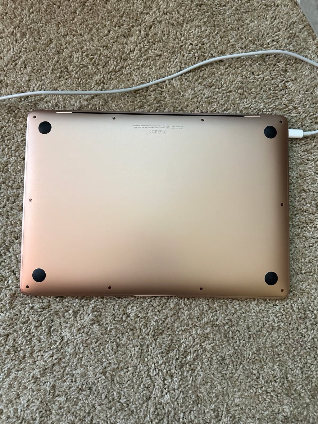 MacBook Air Rose Gold M1 16gb Ram 1TB storage 1S67