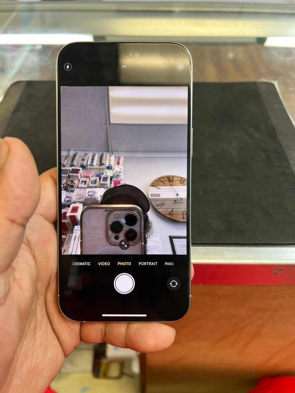 iPhone 15 pro max 512GB midnight white titanium factory unlocked 9K23