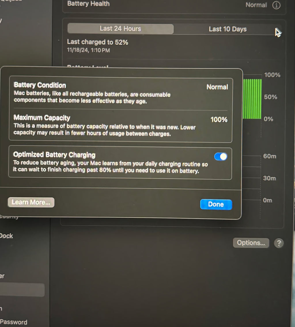 Apple Macbook Pro A2338 13in.  M1 3.2 GHz  256GB SSD 8N51