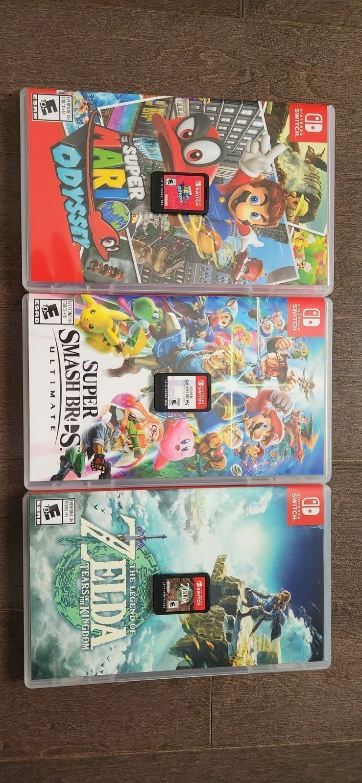 Nintendo Switch OLED bundle with games 6K75
