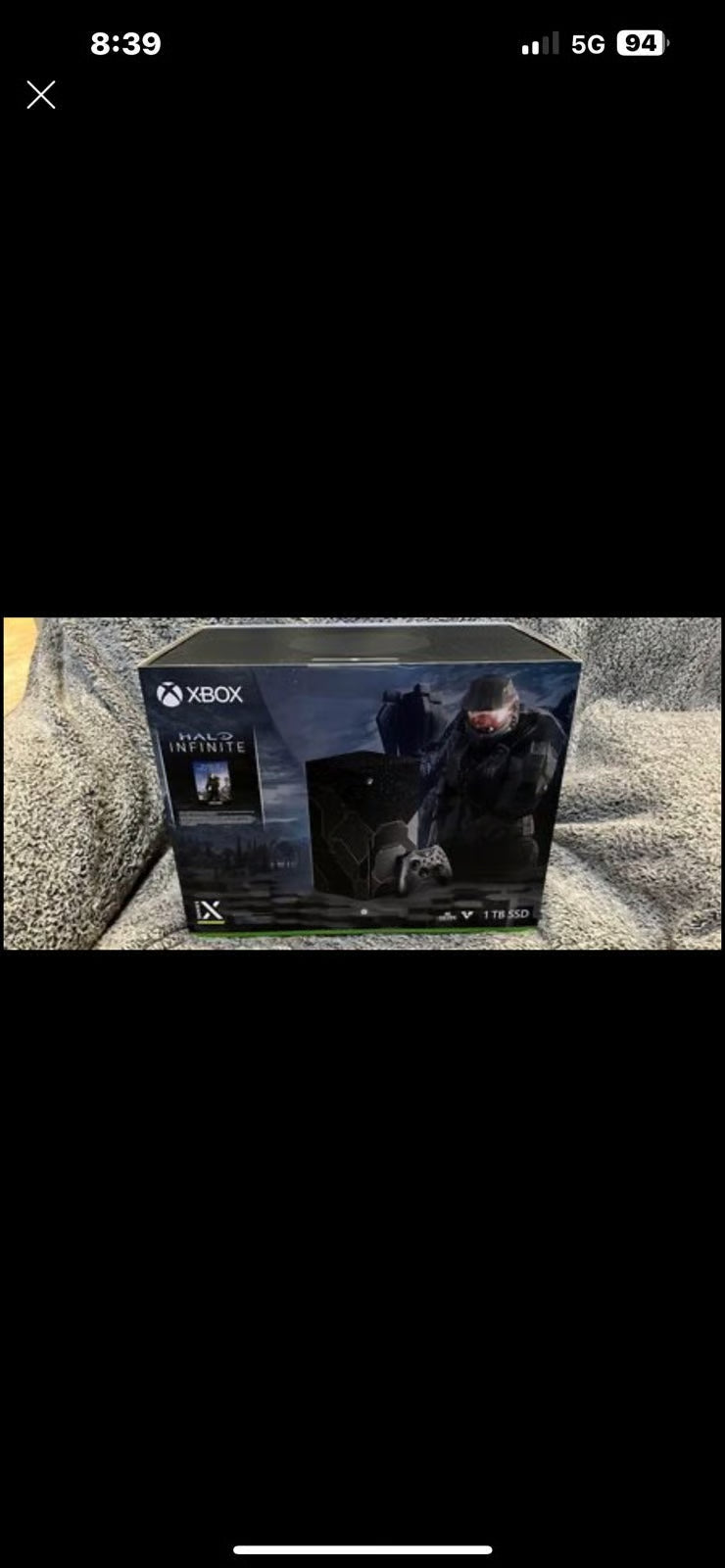 Microsoft Xbox Series X Halo Infinite Console-Factory Sealed! Open to offers 7F68