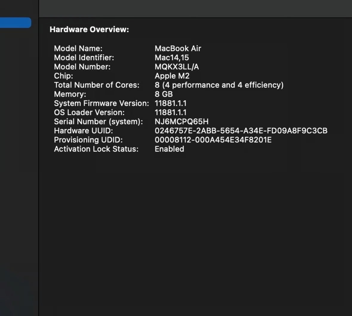 Apple MacBook Air 15in 512GB & 8GB RAM *2023* ONLY 18 CYCLES. 100% Health 6N83