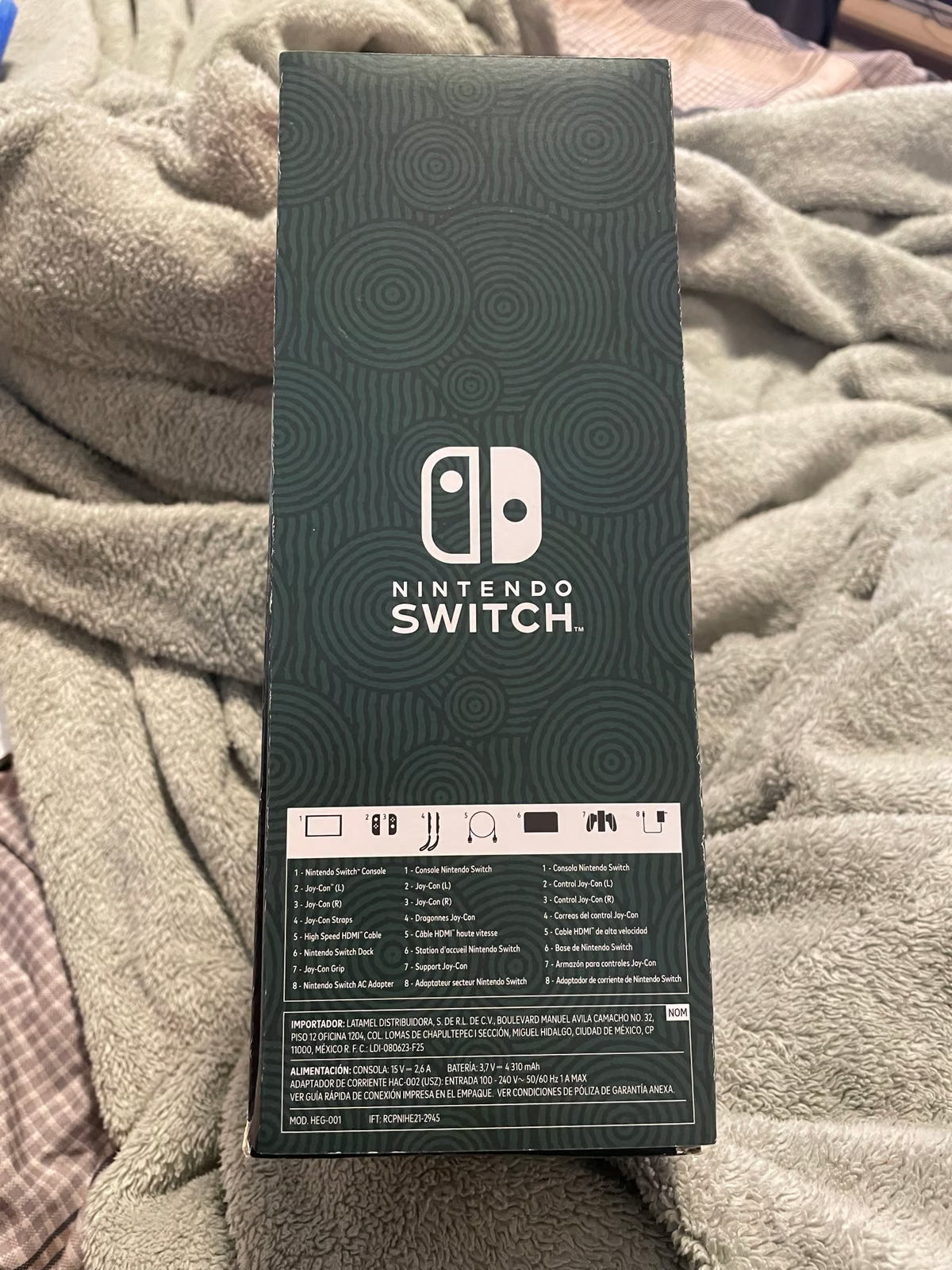 Nintendo Switch Legend of Zelda special edition: Tears of the kingdom OLED 2P75