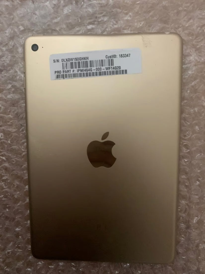 iPad mini 4th generation Gold 64 GB 7O89