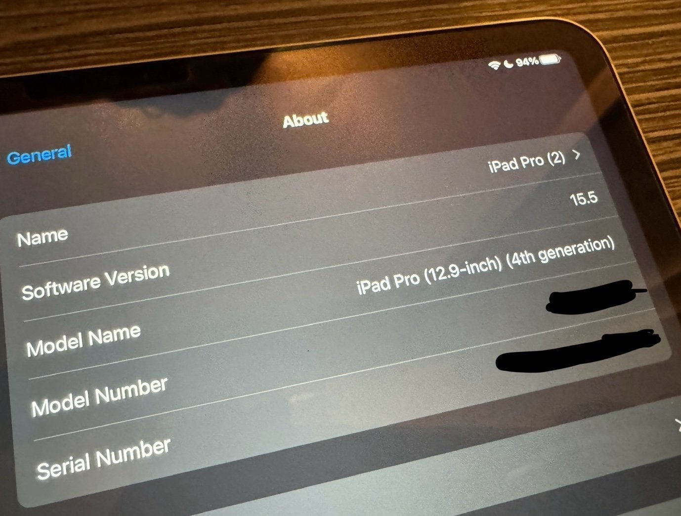 Silver iPad Pro 12.9 inch (4th Generation - 2020) (256GB + Wifi + Cellular) 6L63