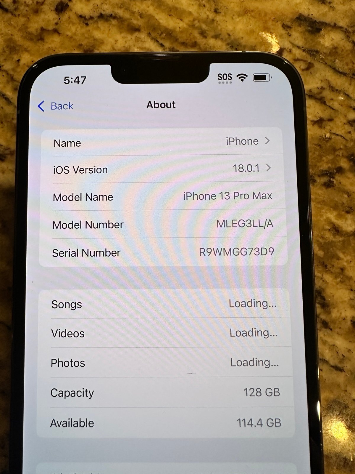 iPhone 13 Pro Max 128gb 3X11