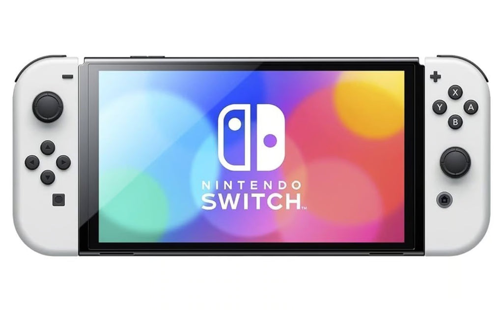 NEW Nintendo Switch OLED 64GB White Console 6X81