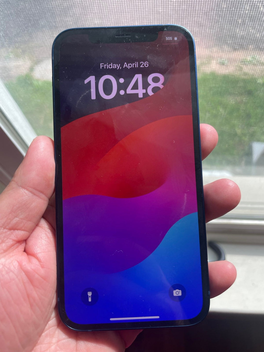 Apple iPhone 12 128gb unlocked in Blue 6B67