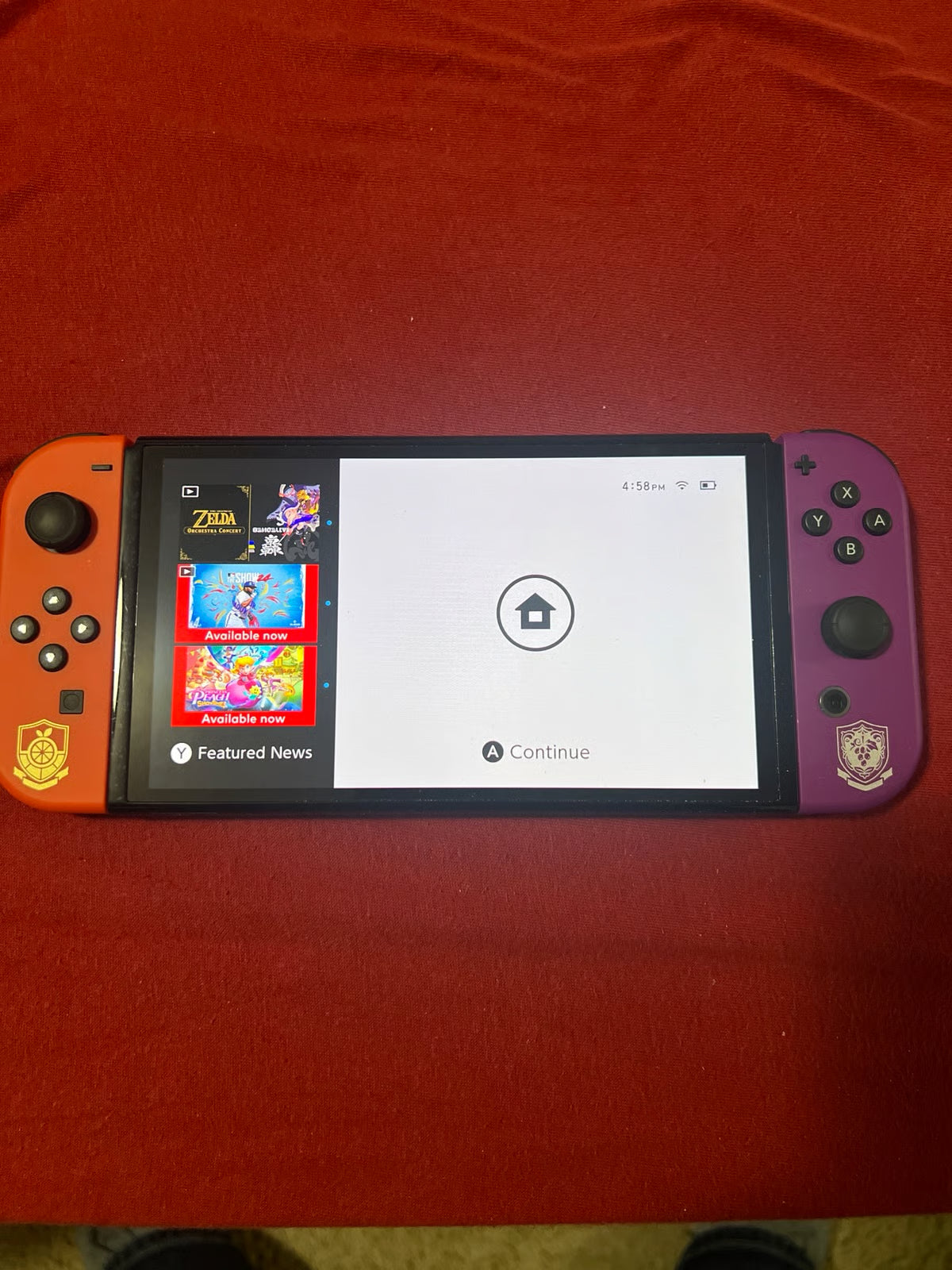 Nintendo switch oled console 8P15