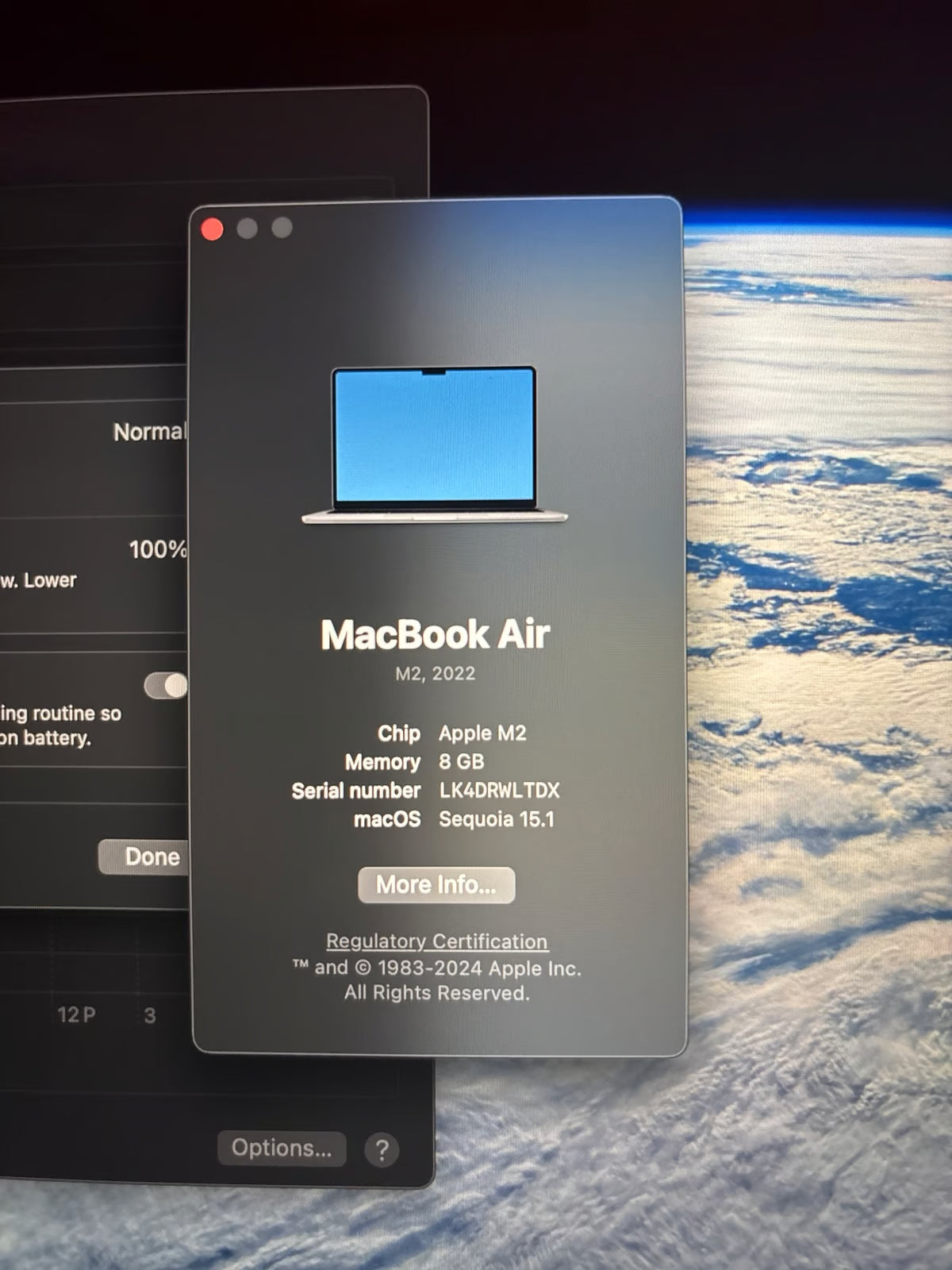 MacBook Air 13in M2 256gb 3A39