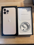 ATT Apple iPhone 13 Pro Max and Blue Spigen Case 5O97