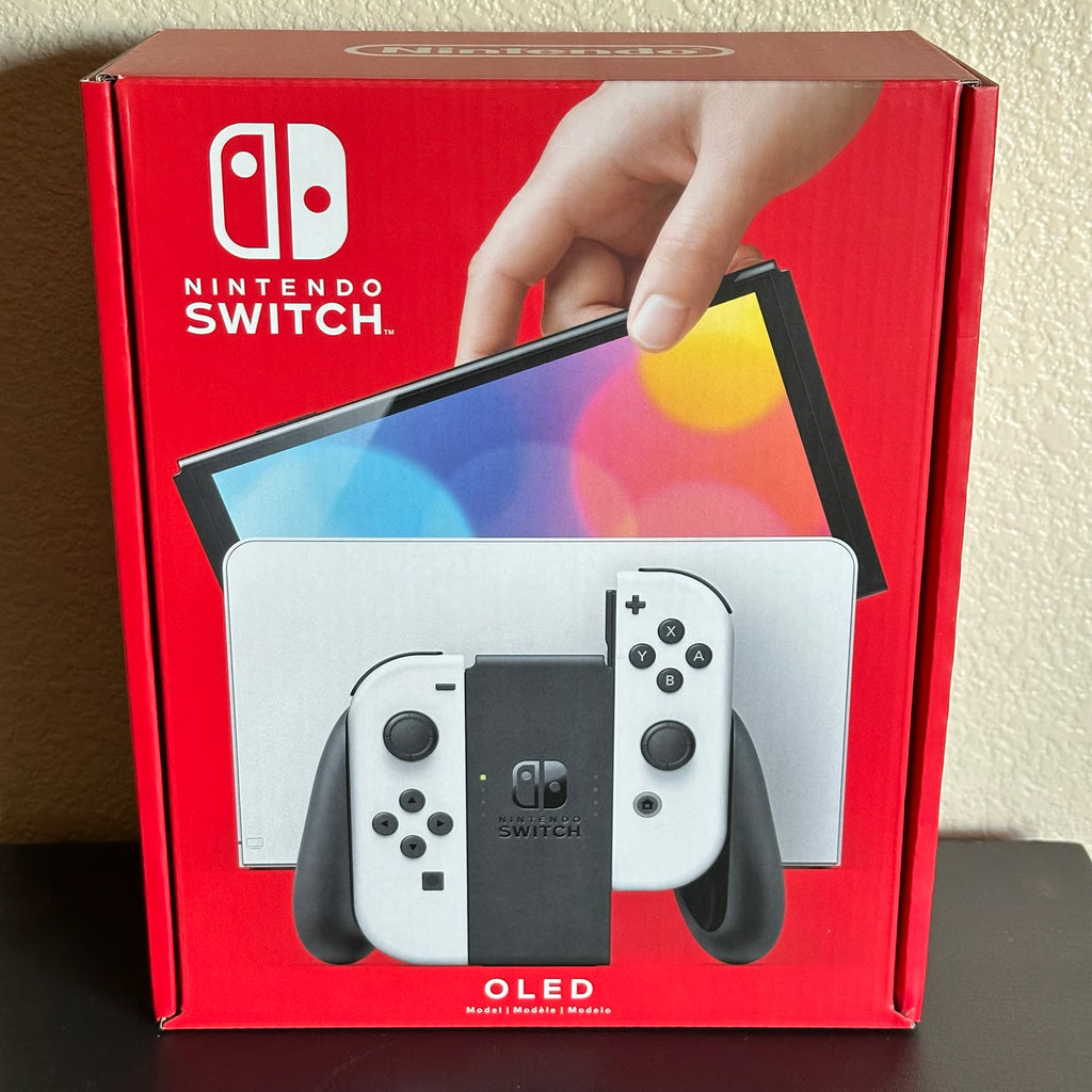 Nintendo Switch OLED Gaming Console Bundle w/ 256GB Micro SD & Case *NEW* 1W86