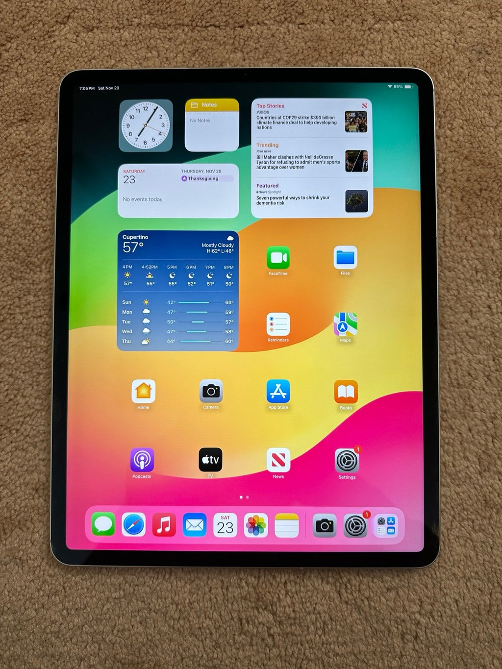 iPad Pro 12.9 4th Gen 128GB WiFi + Cellular 2Q23