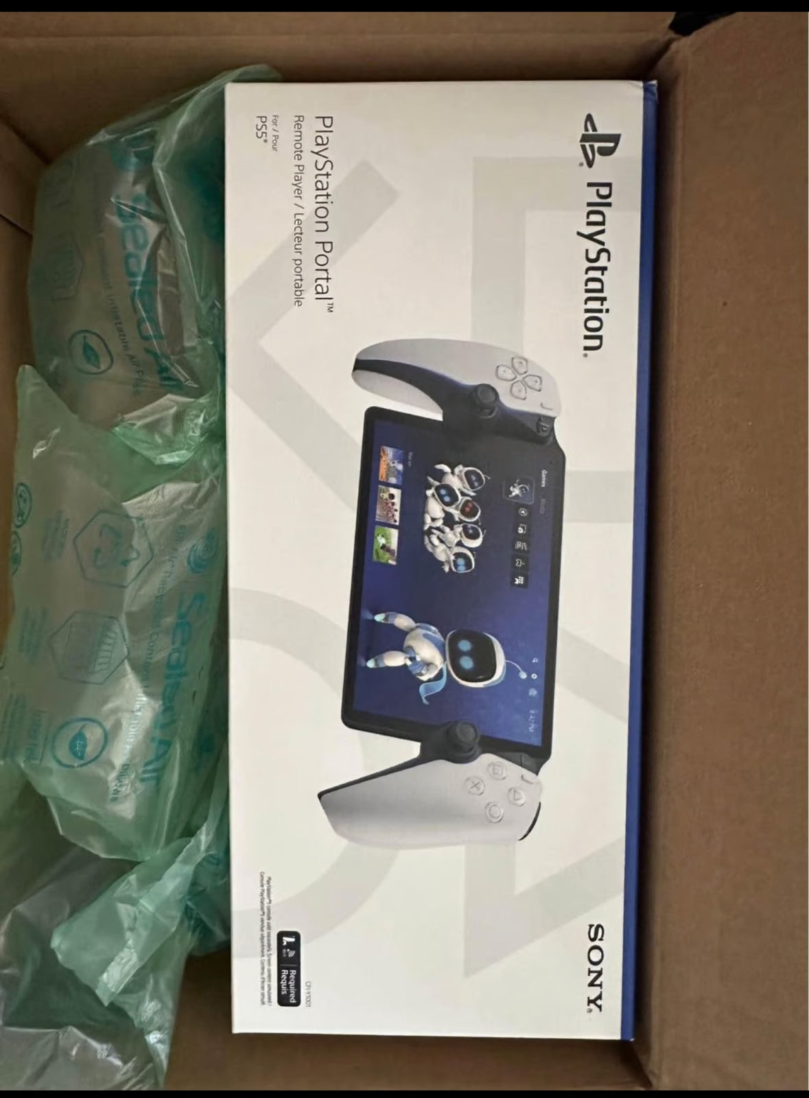 Sony PlayStation portal remote player Sealed box 8T29