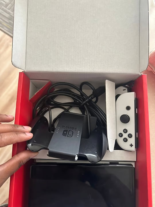Nintendo Switch OLED Model with White Joy-Cons 2L91