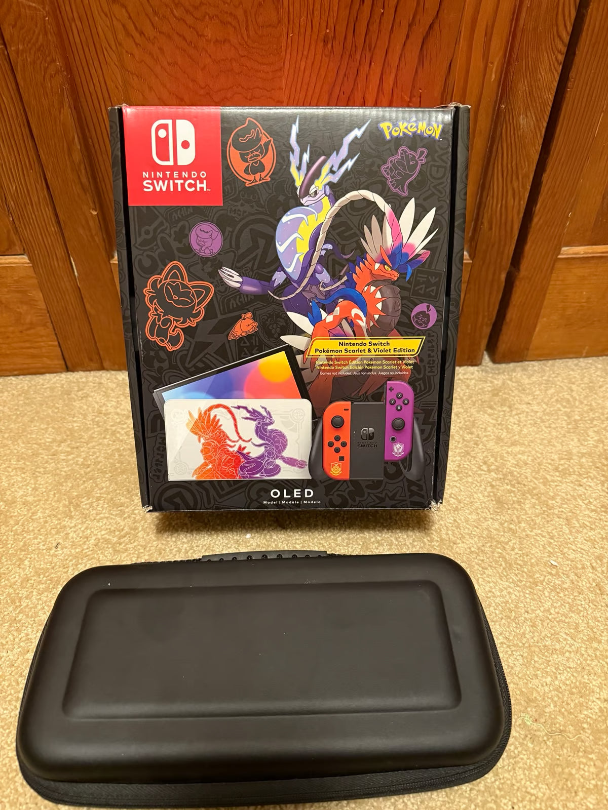 Nintendo switch OLED Pokemon scarlet and violet edition 6G13