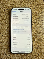 NEW iPhone 15 Pro Max UNLOCKED 8C25