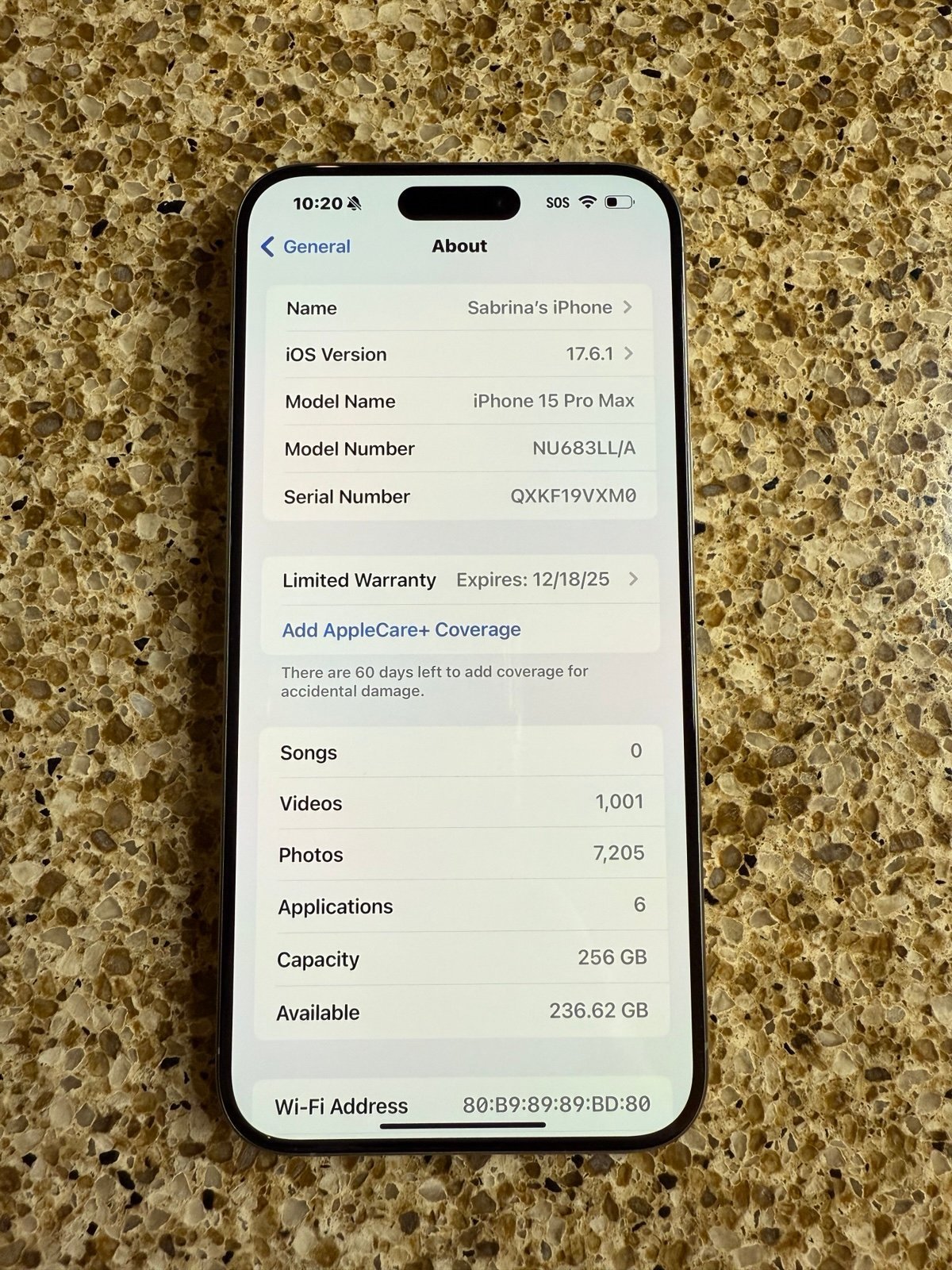 NEW iPhone 15 Pro Max UNLOCKED 8C25