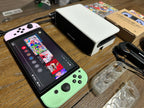 Nintendo Switch OLED w/ PasNintendo Switch OLED w/ Pastel Joy-Cons & Accessories 8W12