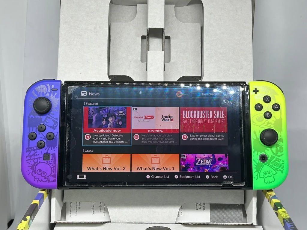 Nintendo Switch OLED Splatoon 3 Special Edition 8F93
