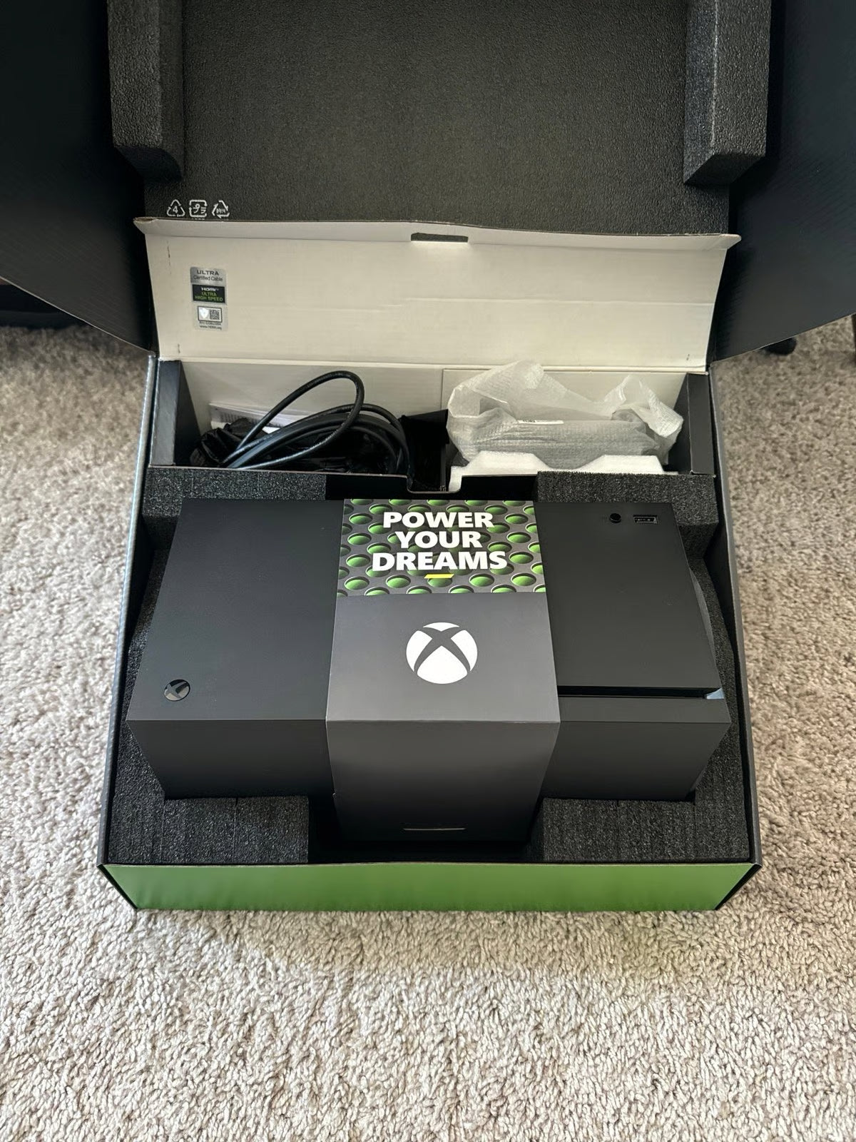 Microsoft Xbox Series X Black 1 TB Console 6E35
