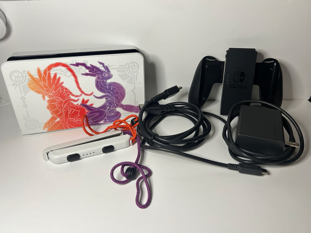 Nintendo Switch OLED Pokemon Scarlet & Violet Special Edition 6J53