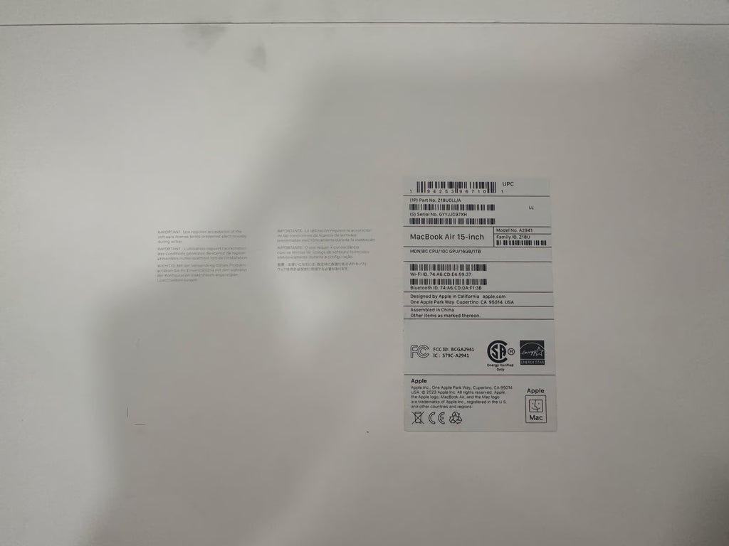 macbook air m2 16gb 15鈥?BRAND NEW 6J99